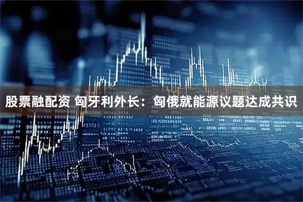 股票融配资 匈牙利外长：匈俄就能源议题达成共识