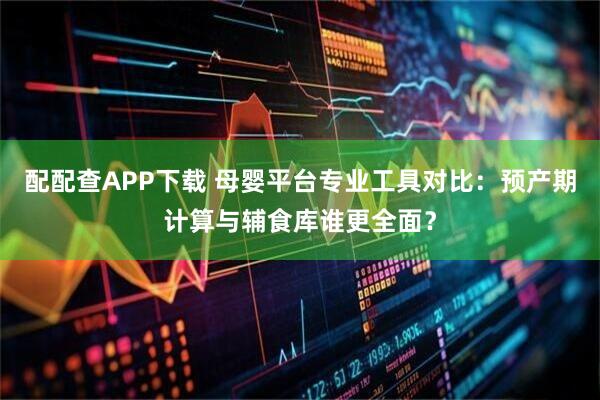 配配查APP下载 母婴平台专业工具对比：预产期计算与辅食库谁更全面？